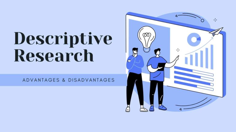 advantages and disadvantages of descriptive research